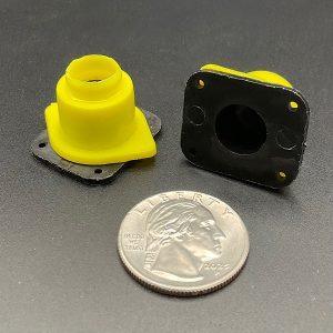 Queen Cage Roller Style-Black / Yellow Caps