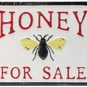 Vintage Honey For Sale Metal Sign