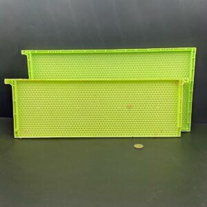 One Piece Frame Drone Comb Waxed 1 One Piece Frame Drone Comb Waxed