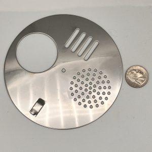 Metal Entrance Disc 5"