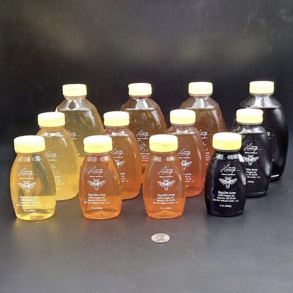 Honey filled in Plastic Squeeze Bottle