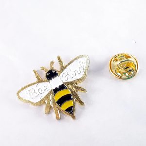 Bee Kind Enamel Lapel Pin