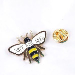 Save The Bees Lapel Pin