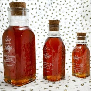 Honey filled In Muth Bottle