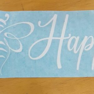 Bee Happy Decal