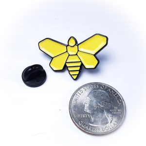 Geometric Bee Pin