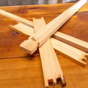 Foundationless Frames Unassembled