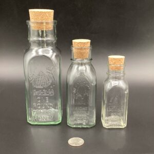 Muth bottle with Corks 4oz, 8oz or 16oz