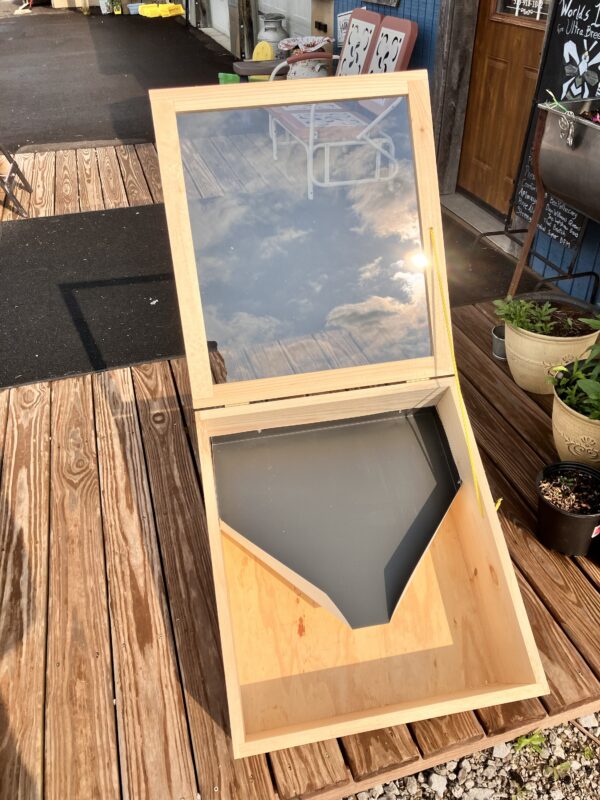 Amish Made Solar Wax Melter