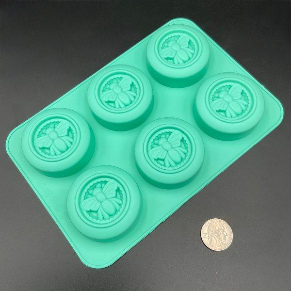 Round Bee Wax/Soap Mold