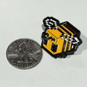 Minecraft Bee Pin