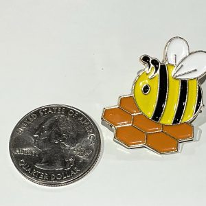 Comb and Bee Pin