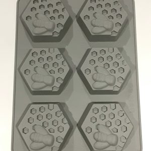 Hexagon Bee and Comb Mold