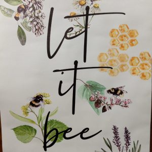Let it Bee Canvas Print