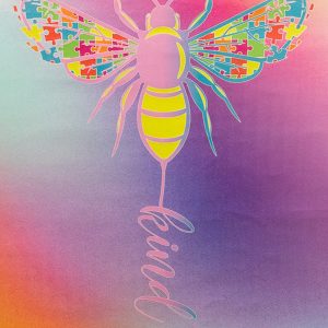 Bee kind Puzzle Canvas Print