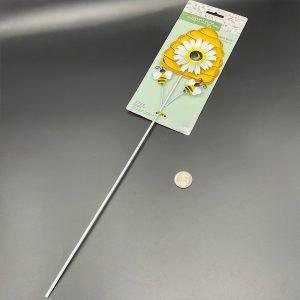 Bees and Skep Garden Stake