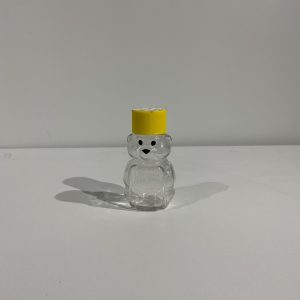 2 oz PET Panel Bear with Screw Top Lid