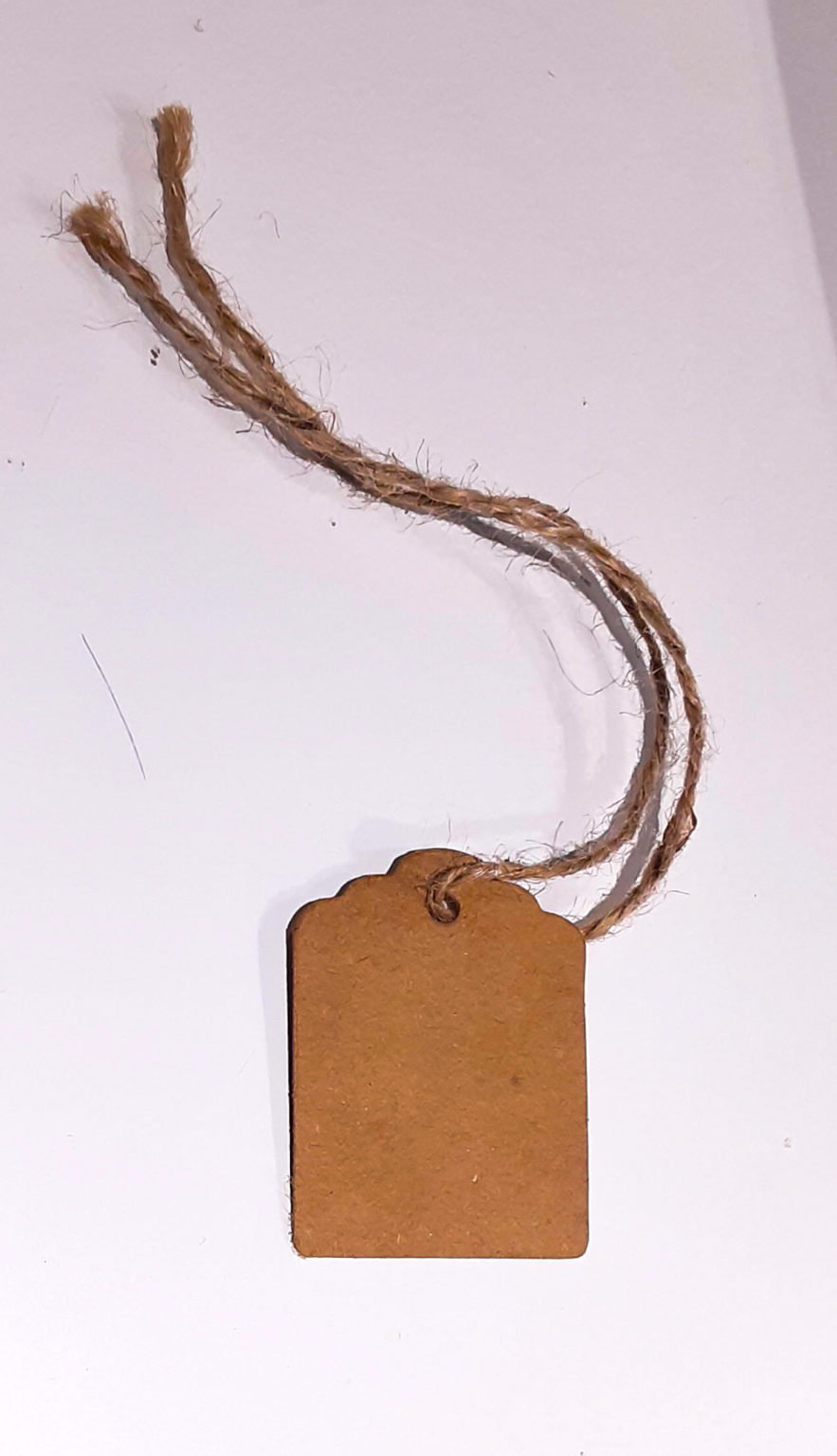 Hang Tag with Sisal Twine 50 Count HappBee Acres Bee Supply