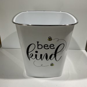 Bee Kind Trash Bin