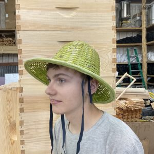 Woven straw hat
