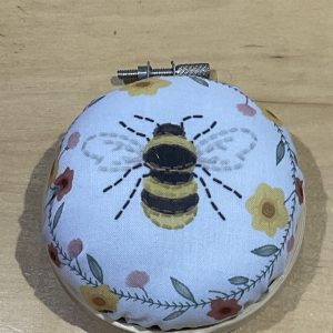Embroidery Hoop Pin Cushion