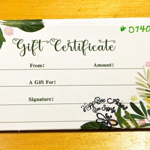 Gift Certificate