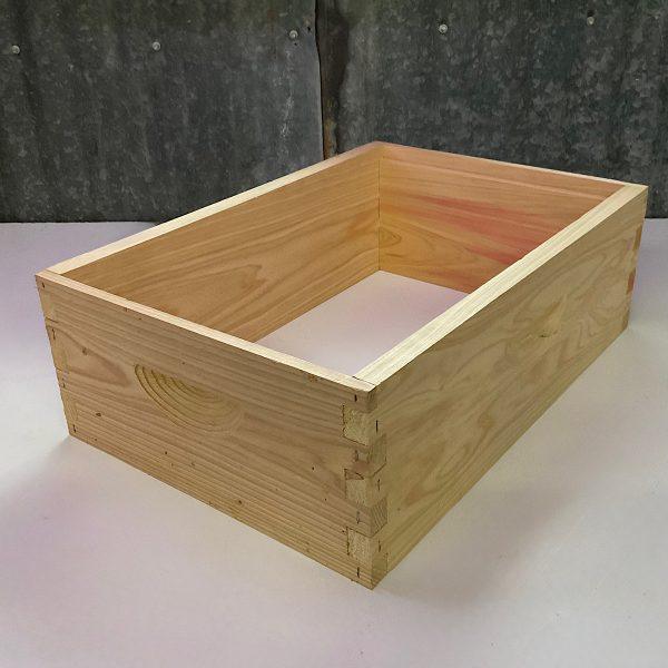 Wax Dipped 8 Frame Cypress Medium Box