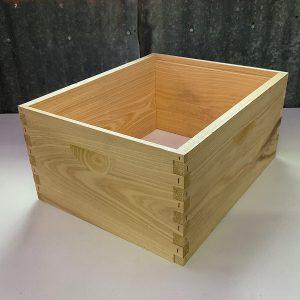 Wax Dipped 10 Frame Cypress Deep Box