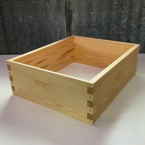 Wax Dipped 10 Frame Cypress Medium Box