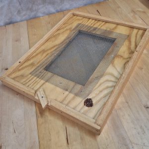 Wax Dipped Snellgrove Double Screened Board 8 Frame