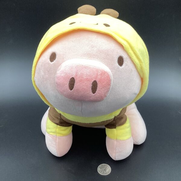 Piglet Plushie with Bee Costume