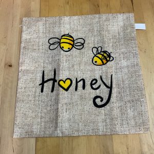 Honey Pillow Cover