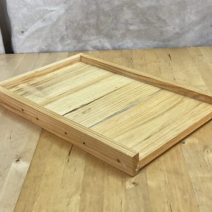 Wax Dipped Solid Bottom Board 8 Frame