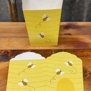 Bee Themed Favor Boxes (4 Pack)