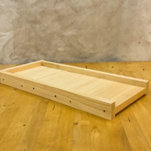 Wax Dipped 5 Frame Solid Bottom Board