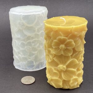 img_0741 Flower Pillar Wax Mold
