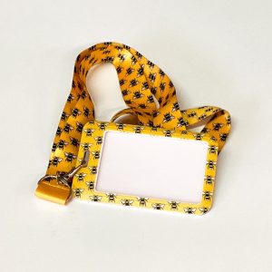 Badge/ ID holder and lanyard
