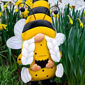 Honeypot Gnome Garden Stake