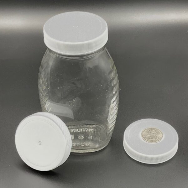 58 mm Plastic Caps 12 count