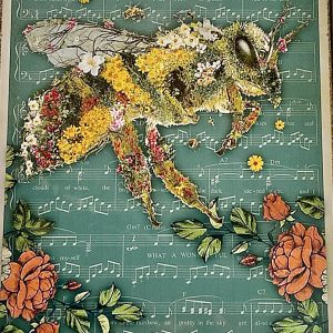 A Wonderful World Metal Sign