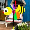 Happy Bee Yard Pinwheel