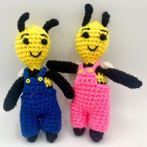Crochet Bee-Ple