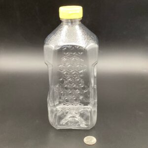 5 lb Plastic Bottle With Lid - 6 Count