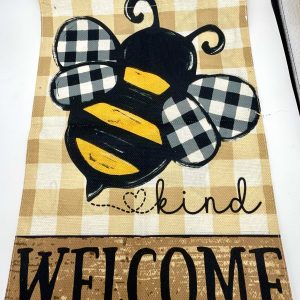 Bee Kind Garden Flag