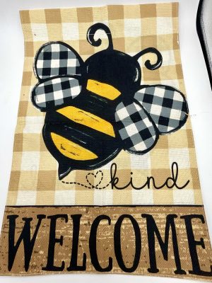 Bee Kind Garden Flag