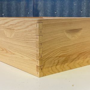 Wax Dipped Cypress Deep Box 10 Frame