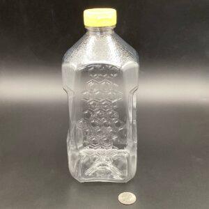 5 lb Plastic Bottle With Lid - 6 Count