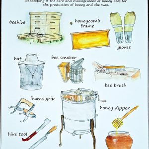 Beekeeping Supplies Canvas Print