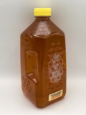 Honey in Embossed Plastic Bottle 5lb