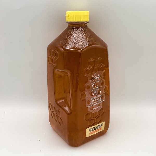Honey in Embossed Plastic Bottle 5lb
